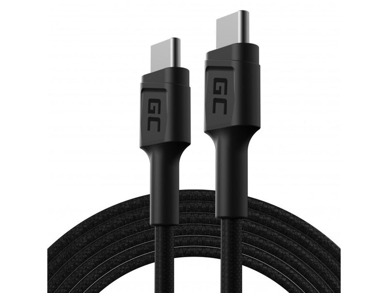 Green Cell KABGC29 USB Kabel 2 m USB 2.0 USB C Schwarz