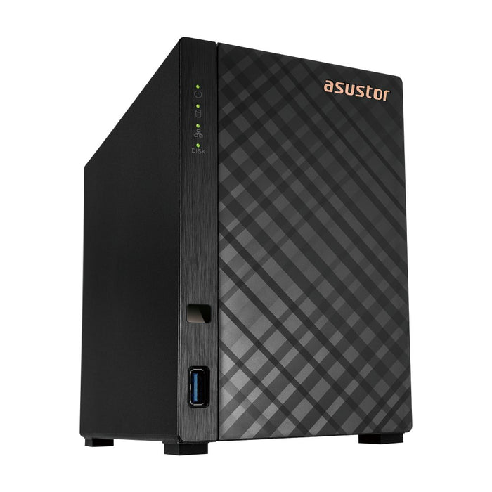 Asustor AS1102TL NAS/storage server Mini Tower Realtek RTD1619B 1 GB DDR4 0 TB ADM Black