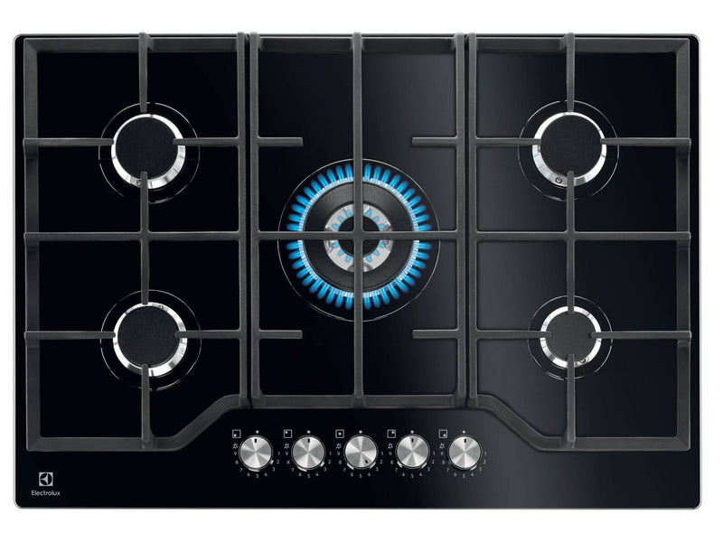 Electrolux KGG75362K Black Built-in 75 cm Gas 5 zone(s)