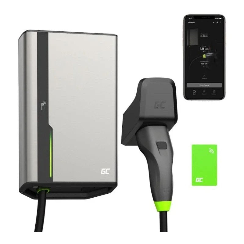 Wallbox Green Cell HabuDen 22kW 32A – 5m Kabel mit NFC