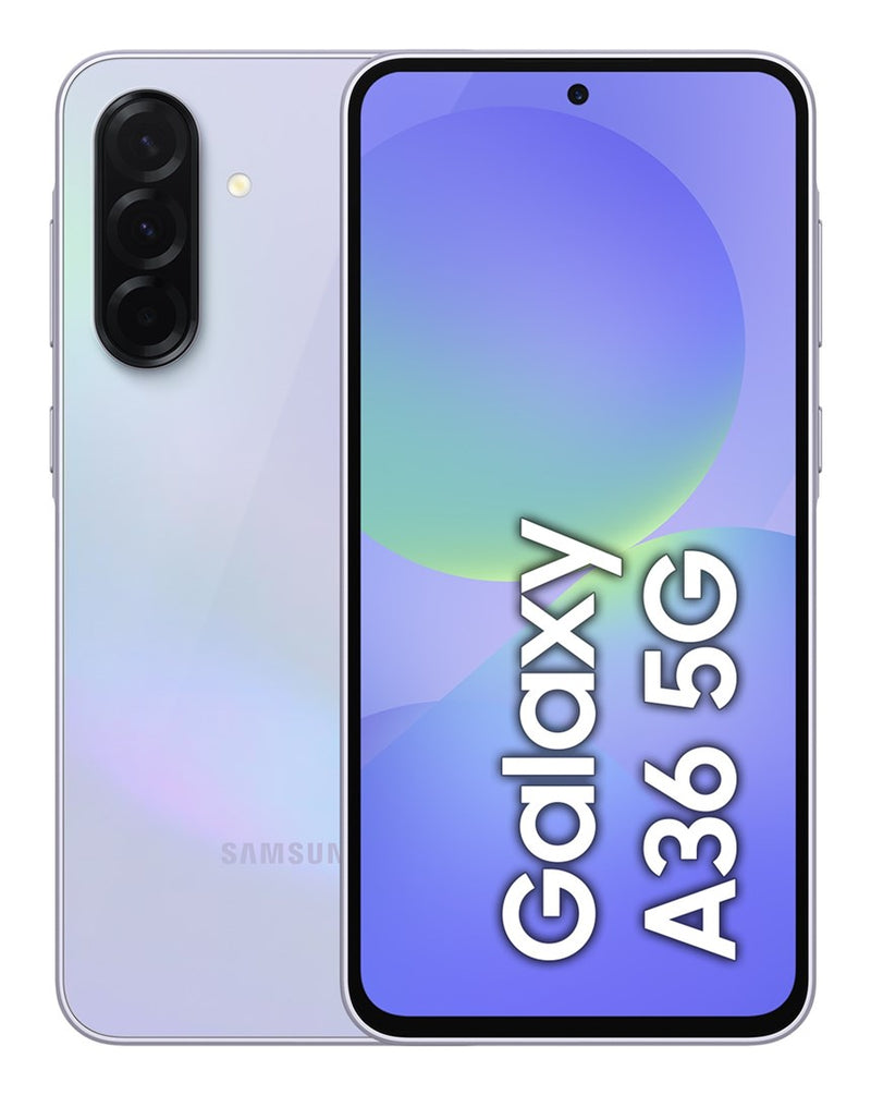 Samsung Galaxy A36 17 cm (6.7") Dual SIM Android 15 5G USB Type-C 8 GB 256 GB 5000 mAh Lavender