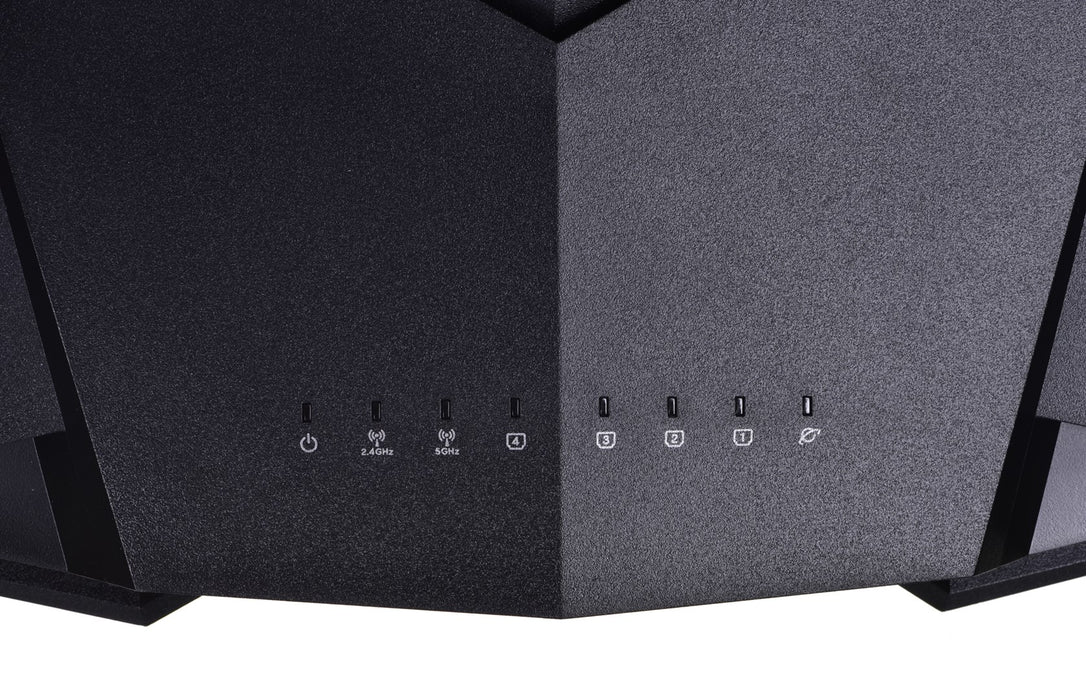 ASUS TUF Gaming AX3000 V2 wireless router Gigabit Ethernet Dual-band (2.4 GHz / 5 GHz) Black, Orange