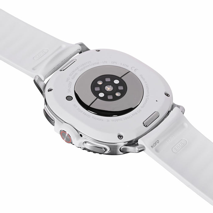 Samsung Galaxy Watch 8 Classic 3.3 cm (1.3") AMOLED 46 mm Digital 438 x 438 pixels Touchscreen 4G Silver Wi-Fi GPS (satellite)