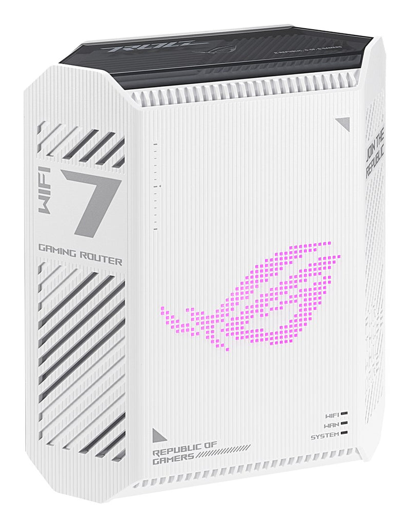 ASUS GS-BE7200 wireless router 2.5 Gigabit Ethernet Dual-band (2.4 GHz / 5 GHz) White, Black