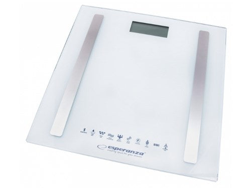 Esperanza EBS016W personal scale Square White Electronic personal scale