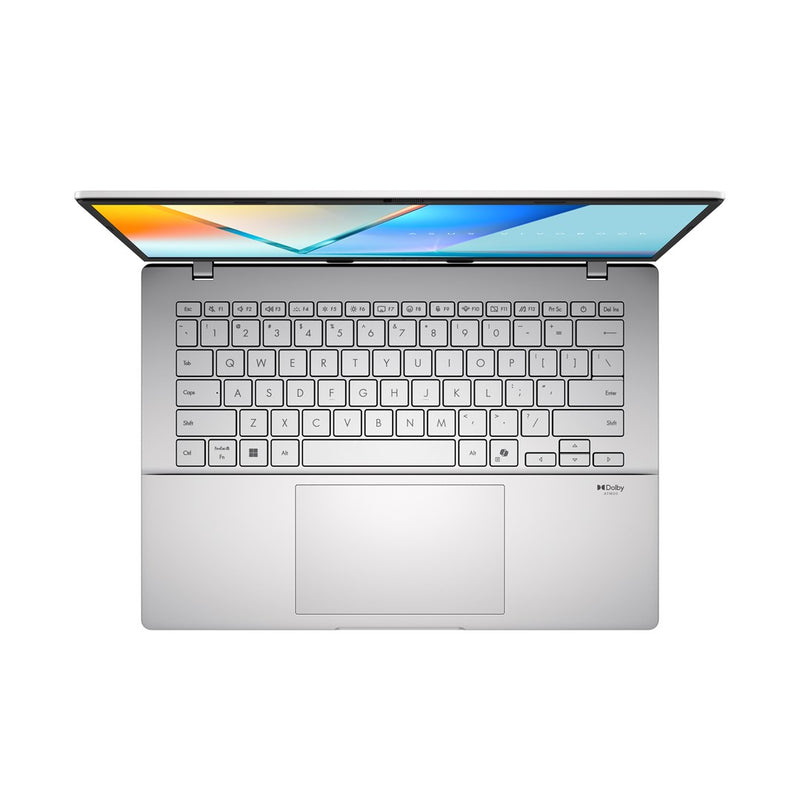ASUS Vivobook S14 M3407GA-SF013W Ryzen AI 7 445 14.0" WUXGA 60Hz 300 nits 16GB DDR5 512GB SSD Radeon Graphics FHD webcam 70Wh battery Windows 11 Alumi