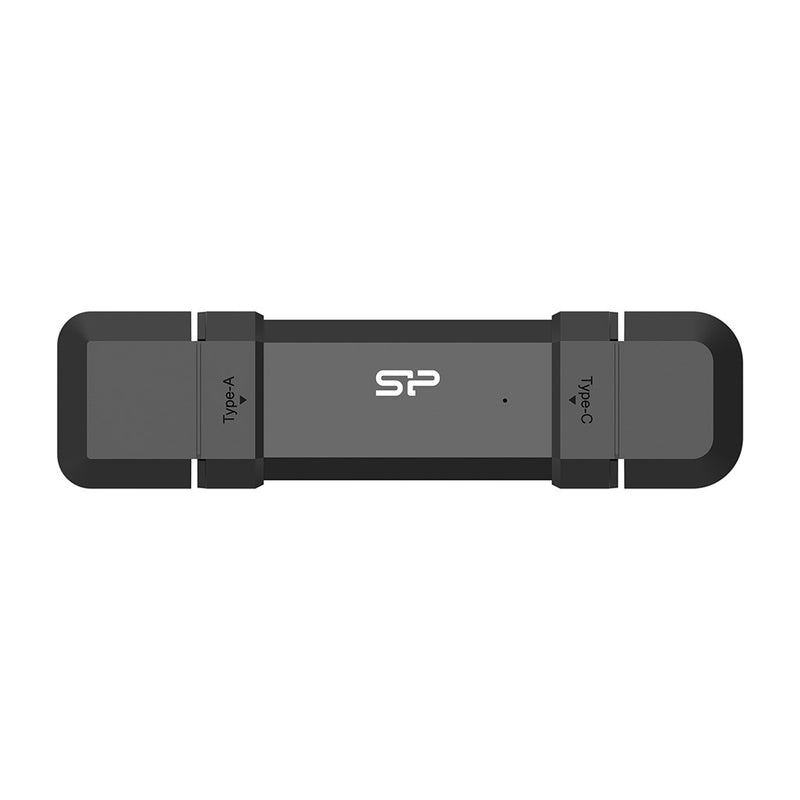 Silicon Power DS72 USB flash drive 250 GB USB Type-A / USB Type-C 3.2 Gen 2 (3.1 Gen 2) Black