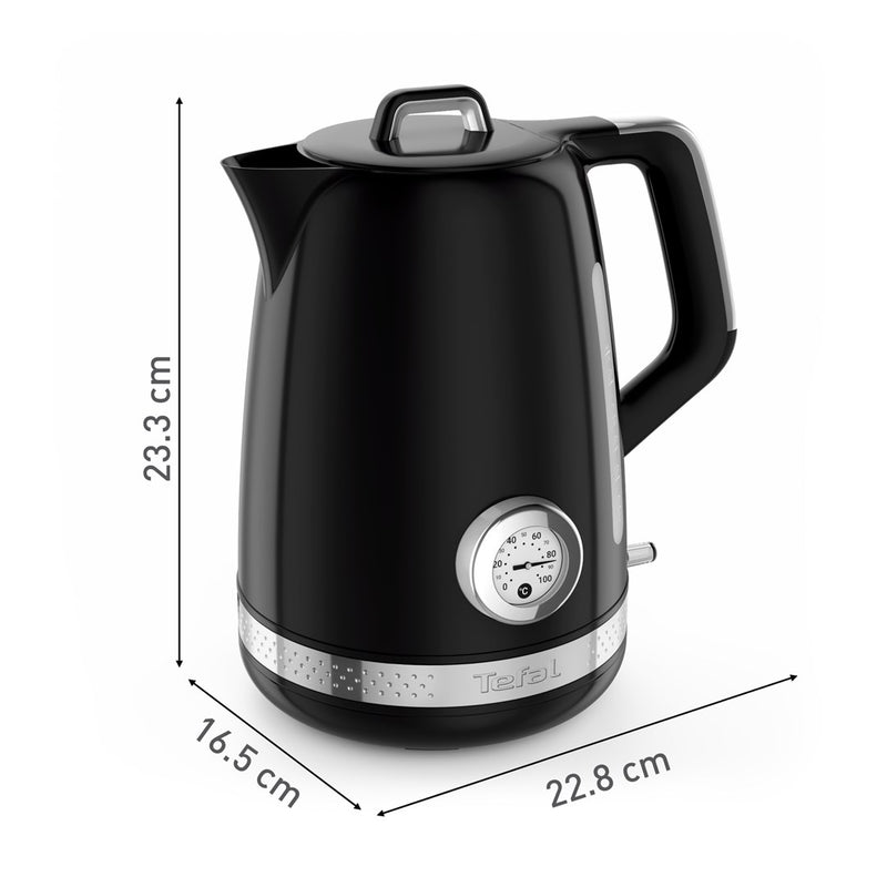 Tefal Soleil KO3558E0 electric kettle 1.7 L 2400 W Black