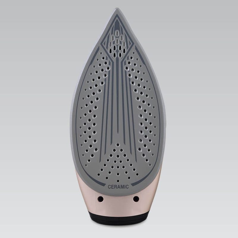 Centrale vapeur Maestro MR-320C 2400 W 1,5 L Semelle céramique Noir, Or rose