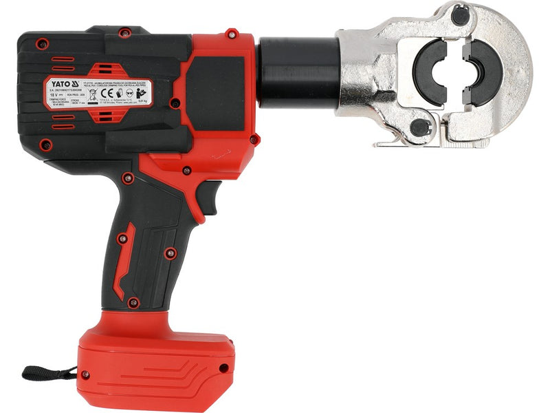 YATO Cordless PEX Pipe Press Tool U/TH 16–32 mm, 18 V, Body Only, YT-21733