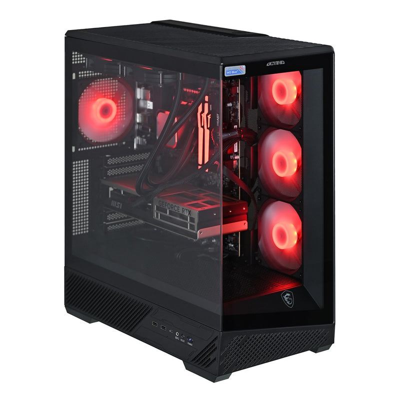 Actina 5901443440307 PC AMD Ryzen™ 7 7800X3D 32 Go DDR5-SDRAM 1 To SSD NVIDIA GeForce RTX 5070 Midi Tour Noir