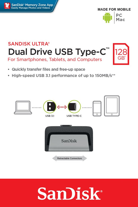 DUAL DRIVE USB 128GB