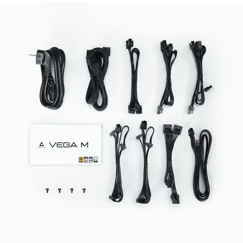 Chieftec Vega PPG-1000-C power supply unit 1000 W 24-pin ATX ATX White