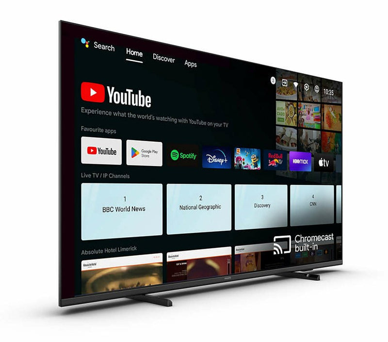 Philips 55HFL4518U/12 hospitality TV 139.7 cm (55") 4K Ultra HD 350 cd/m2 Smart TV Black 20 W