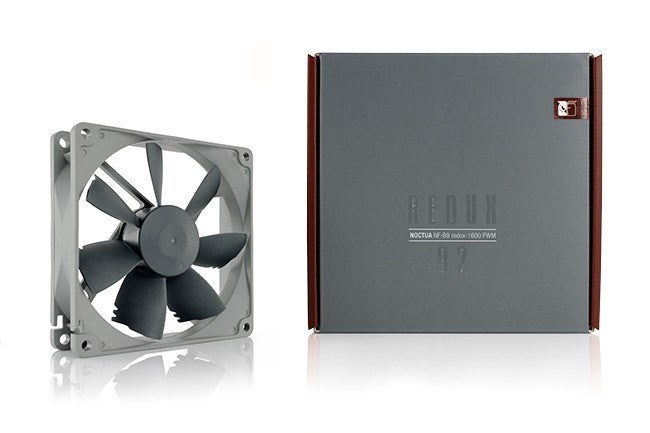 Noctua NF-B9 redux-1600 PWM Computer case Fan 9.2 cm Black, Grey