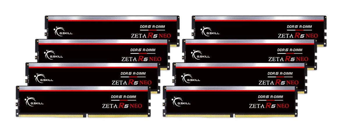 G.Skill Zeta R5 Neo F5-6800R3445G32GE8-ZR5NK memory module 256 GB 8 x 32 GB DDR5 6800 MHz ECC