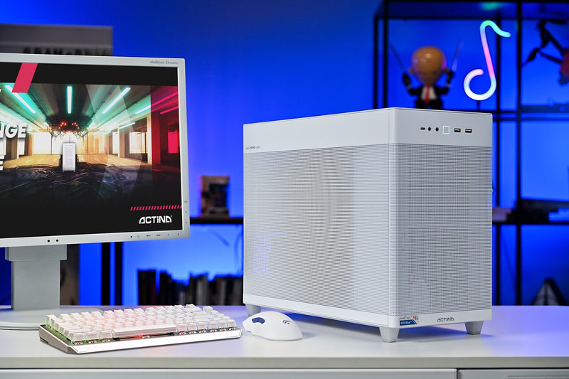 Actina 5901443431732 PC AMD Ryzen™ 7 7800X3D 32 GB DDR5-SDRAM 1 TB SSD NVIDIA GeForce RTX 5070 Mini Tower White