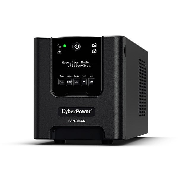 CyberPower PR750ELCD unterbrechungsfreie Stromversorgung (USV) Line-Interactive  0,75 kVA 675 W 6 AC-Ausgänge