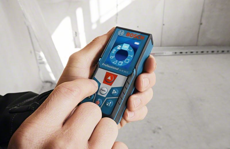 Bosch GLM 50 C Professional Laser distance meter Black, Blue 50 m