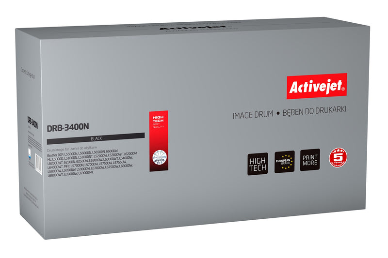 Activejet DRB-3400N Trommel (Ersatz für Brother DR-3400; Supreme; 50000 Seiten; schwarz)