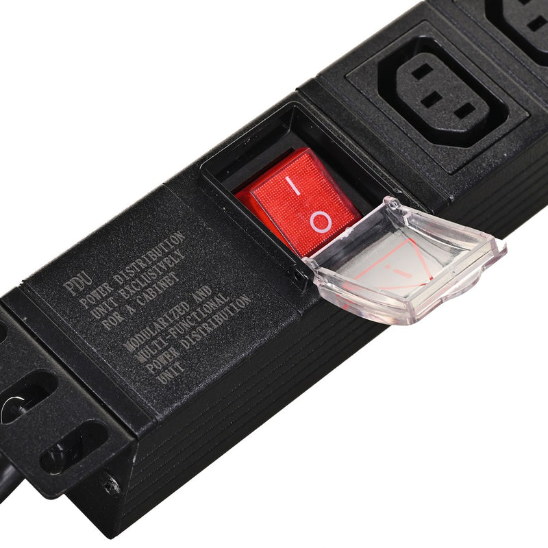 Alantec PZ010 Stromverlängerung 1,8 m 9 AC-Ausgang/-Ausgänge Innen Schwarz