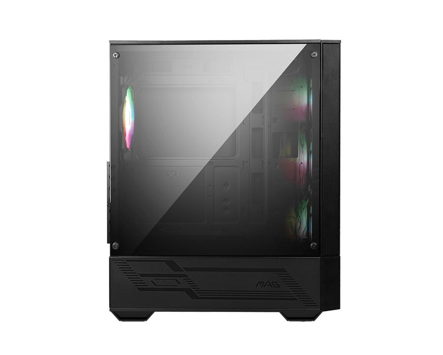 MSI MAG Forge 112R Midi Tower Black, Transparent