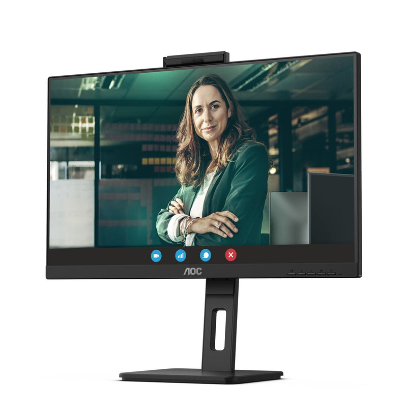 AOC Pro-line Q27P3CW - LED monitor - 27" - 2560 x 1440 QHD @ 75 Hz - IPS - 350 cd/m² - 1000:1 - 4 ms - 2xHDMI, DisplayPort, USB-C - speakers - black