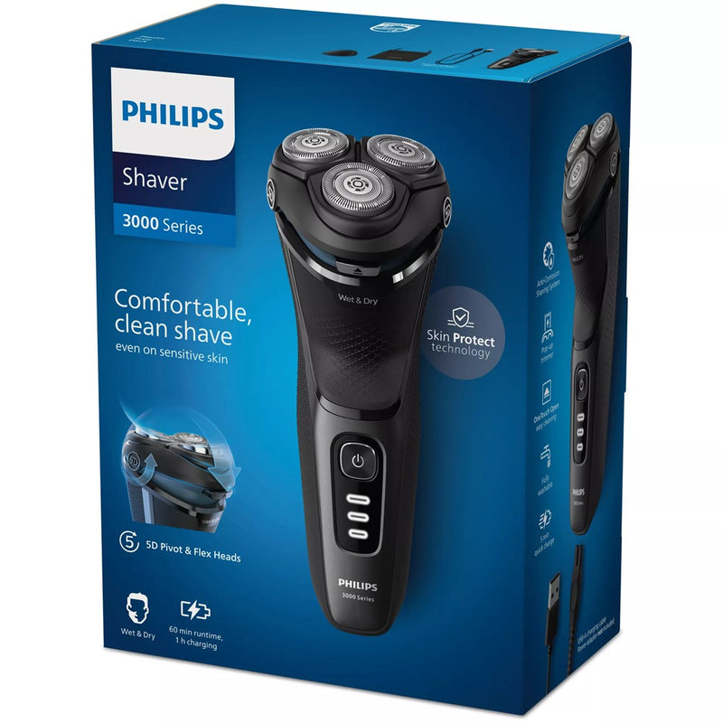 Philips 3000 series Shaver S3244/12 Wet & Dry Electric Shaver