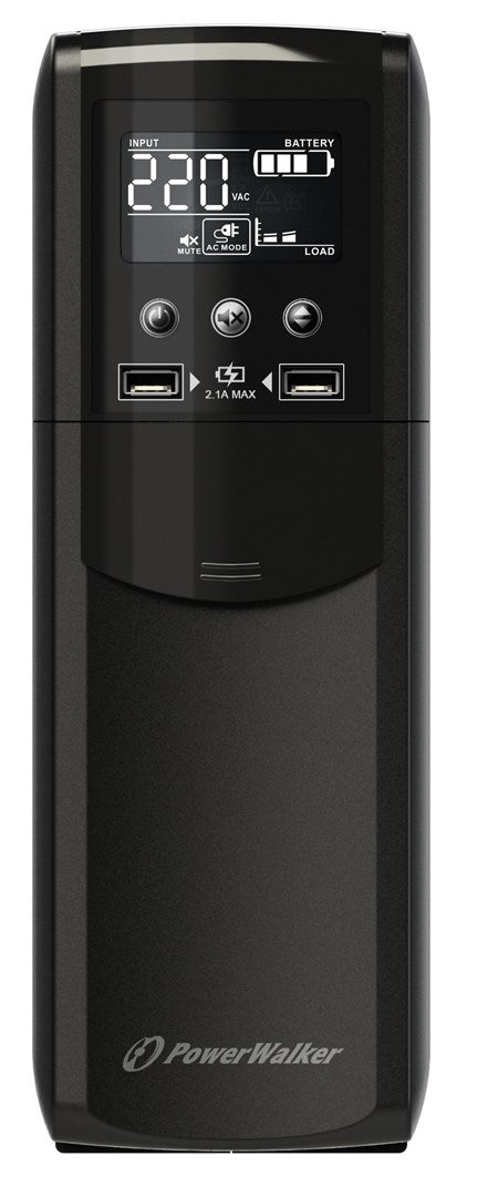 PowerWalker VI 1200 CSW FR Line-Interactive 1.2 kVA 720 W 4 AC outlet(s)