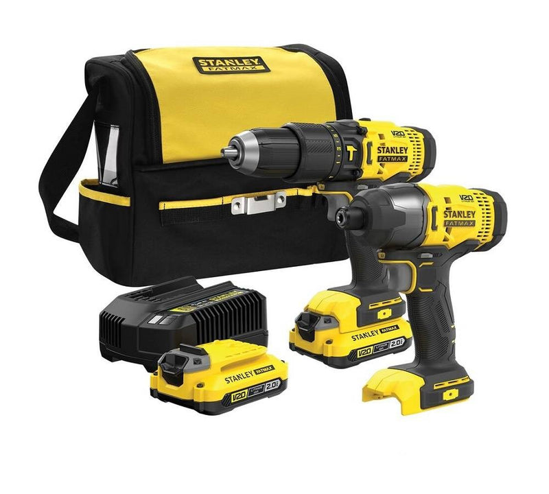 Ensemble STANLEY SFMCK465D2S (perceuse-visseuse et visseuse à chocs)