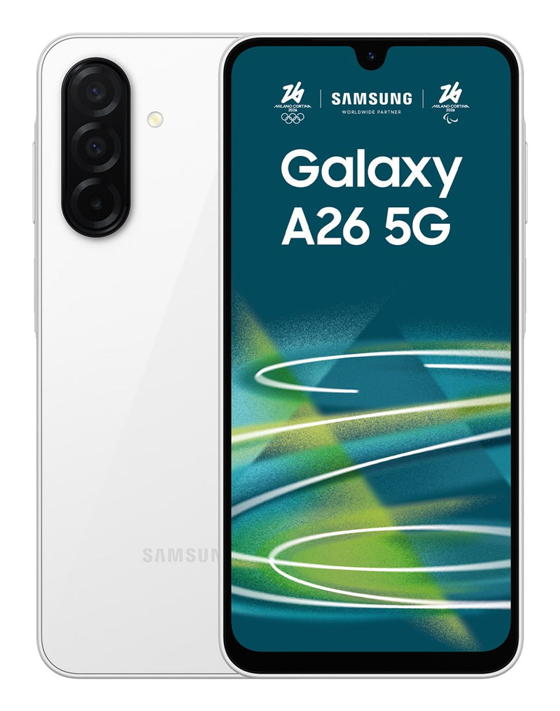 Samsung Galaxy A26 17 cm (6.7") Hybrid Dual SIM Android 15 5G USB Type-C 6 GB 128 GB 5000 mAh White