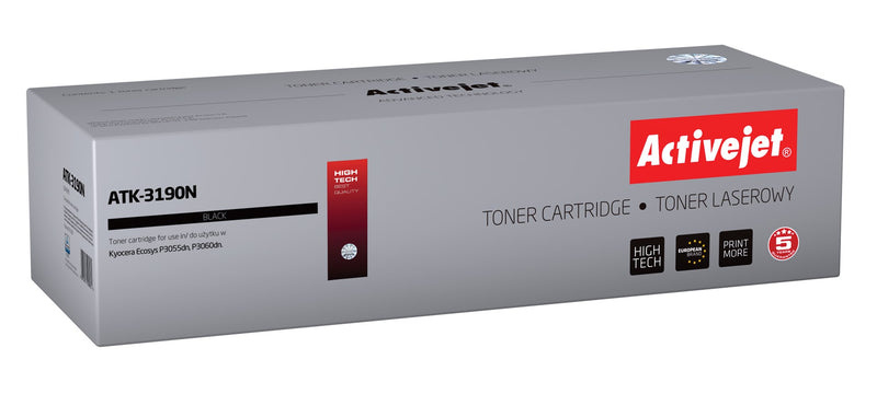 Activejet ATK-3190N Toner (ersetzt Kyocera TK-3190; Supreme; 25000 Seiten; Schwarz)