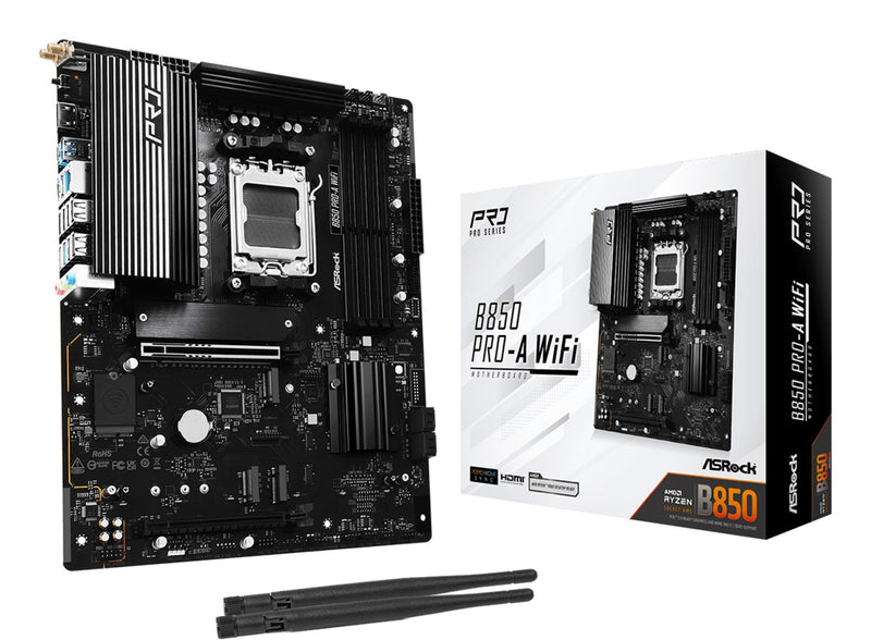 Asrock B850 Pro-A WiFi AMD B850 Sockel AM5 ATX