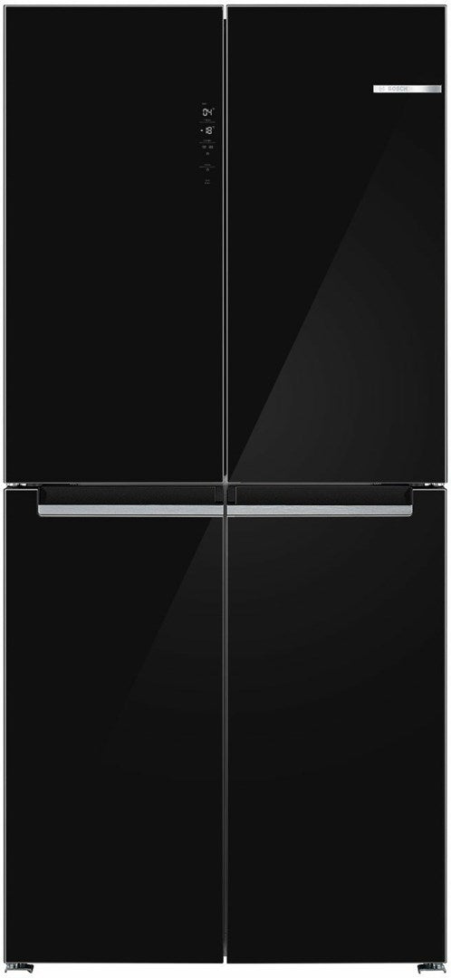Bosch Serie 4 KMC85LBEA side-by-side refrigerator Freestanding 547 L E Black