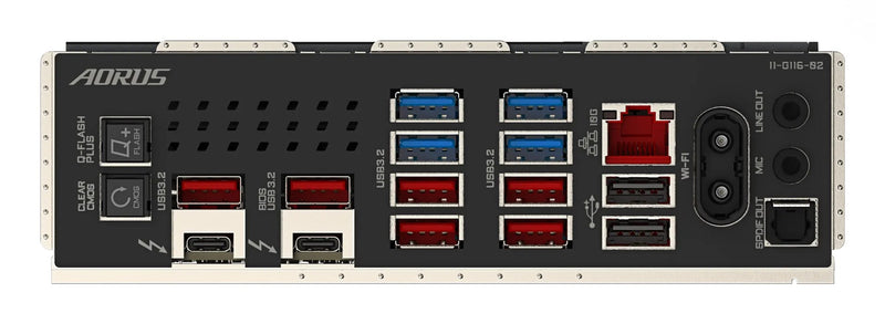 GIGABYTE Z890 AORUS MASTER Motherboard - Supports Intel Core Ultra (Series 2) CPUs, 18+1+2 phases VRM, up to 9500MHz DDR5 (OC), 2xPCIe 5.0 + 3xPCIe 4.