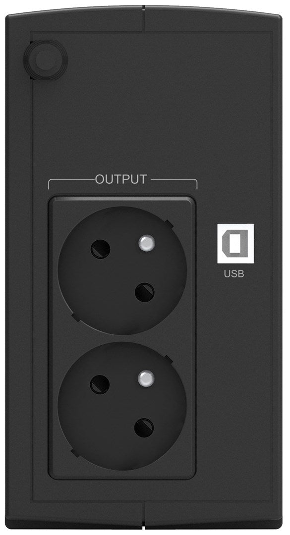 PowerWalker Basic VI 650 SB FR Line-Interactive 0.65 kVA 360 W 2 AC outlet(s)