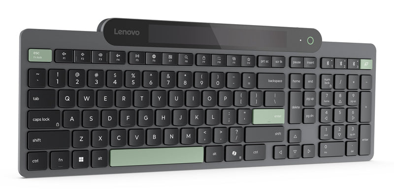 Lenovo 4Y41R69494 keyboard Home/Office Bluetooth US English Black, Green