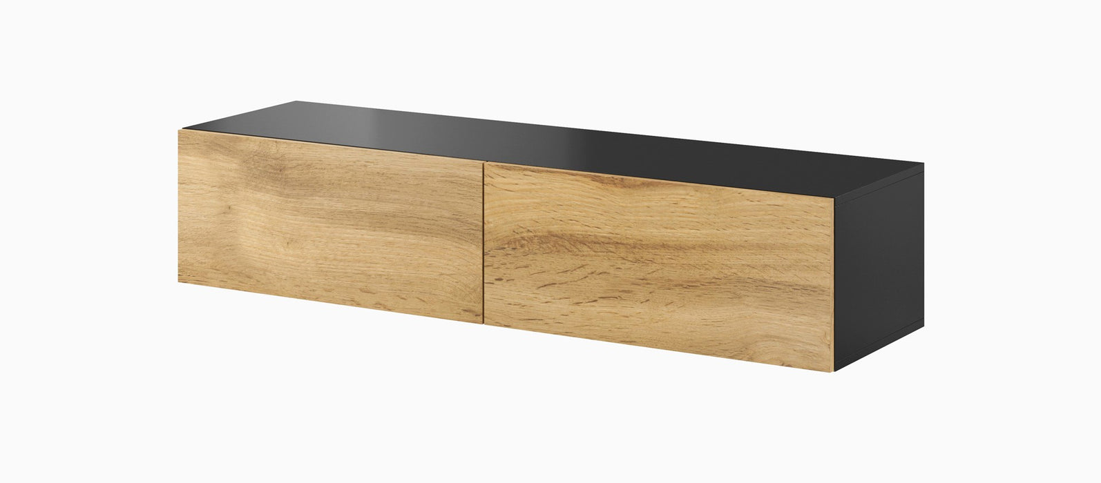 Cama living room cabinet set VIGO 22 black/wotan oak