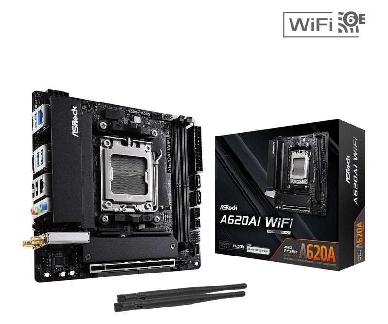 Asrock A620AI WiFi AMD A620A Sockel AM5 Mini-ITX