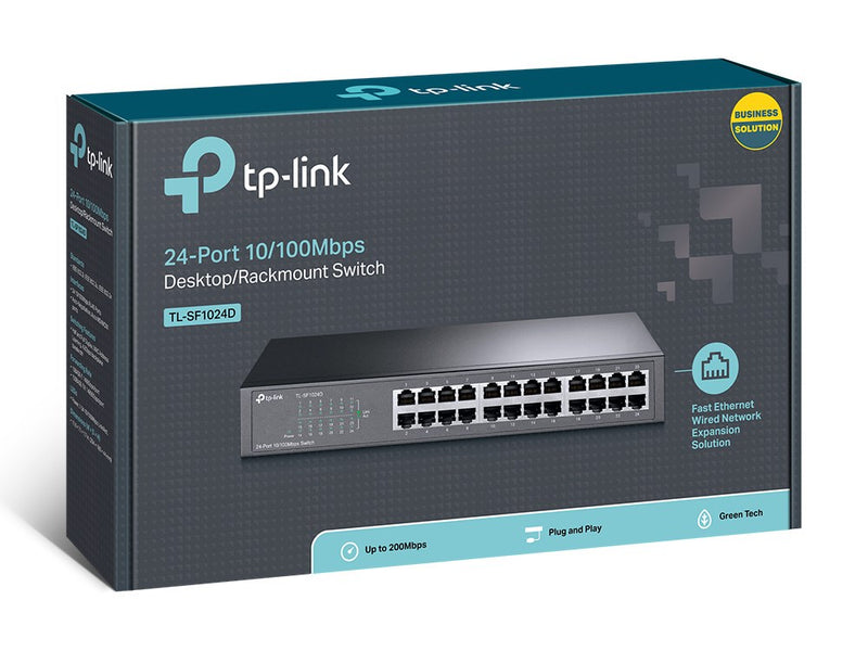 TP-Link TL-SF1024D 24-Port 10/100 Mbps Switch