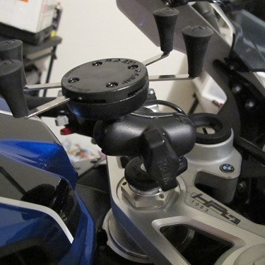 RAM Mounts X-Grip Phone Holder with Motorcycle Fork Stem Base