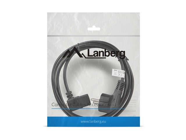 Lanberg CA-C13C-12CC-0018-BK power cable Black 2 m C13 coupler CEE7/7