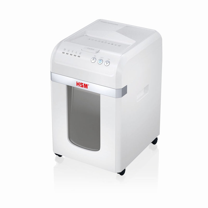 HSM Autofeed X200 paper shredder with automatic feeder, 30 L, P4, 4 x 12 mm