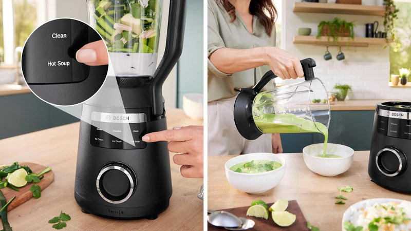 Bosch Serie 6 MMB6652B blender 2 L Tabletop blender 1800 W Black