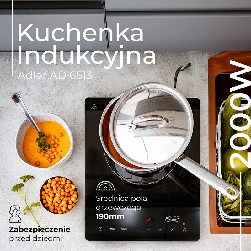 Induction cooker Adler AD 6513