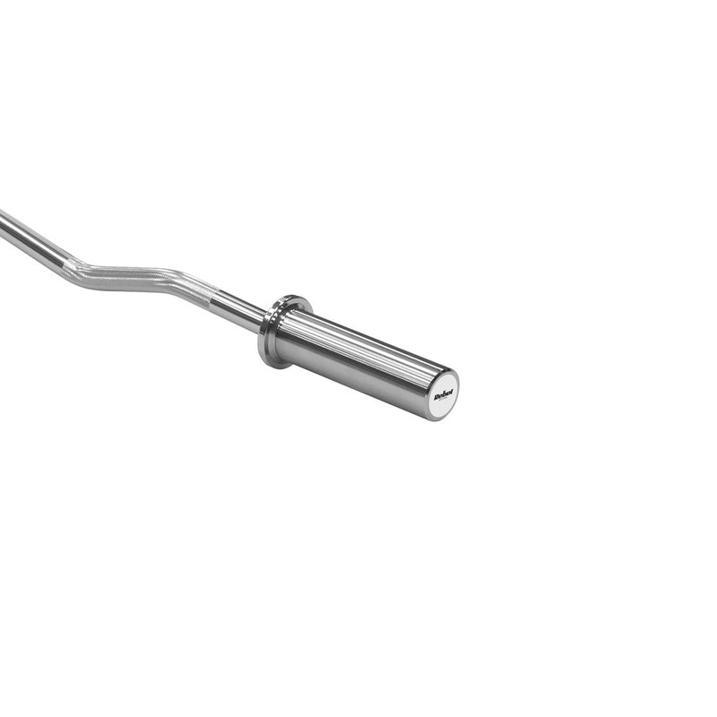 REBEL ACTIVE Barre de curl olympique 50mm, Barre olympique 120cm 6kg
