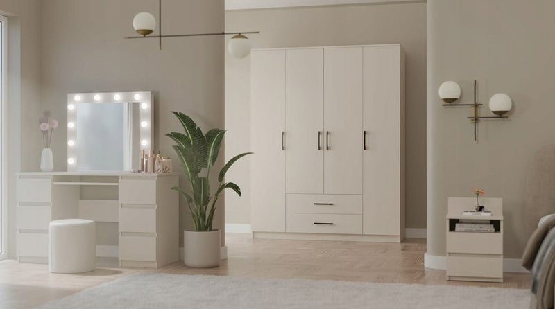 ROMANA wardrobe 160x205 Cashmere without mirror