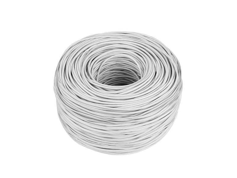 LANBERG LAN CABLE UTP CAT.6 305M SOLID CU LSZH GREY CPR + FLUKE PASSED