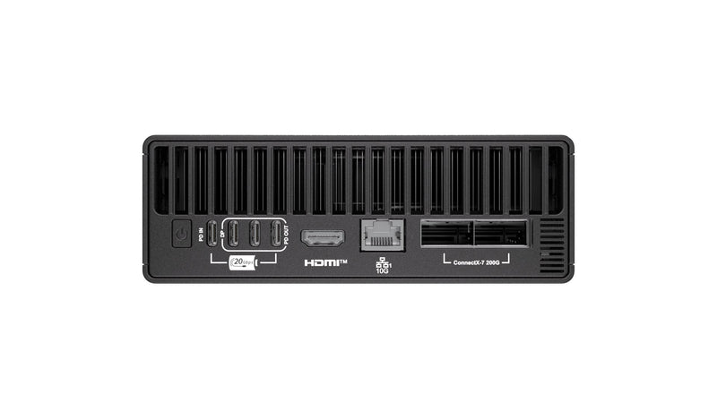 MSI EdgeXpert AI Supercomputer Desktop, NVIDIA DGX Spark GB10 Grace Blackwell Architecture, 128GB LPDDR5 Unify Memory, 4TB SSD, ARM CPU, WiFi 7, BT 5.