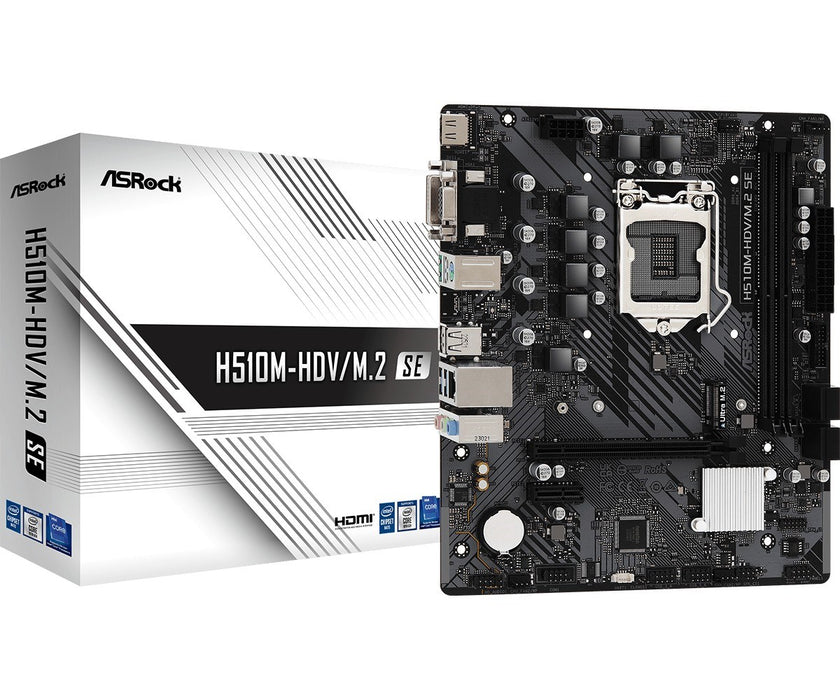 Asrock H510M-HDV/M.2 SE motherboard